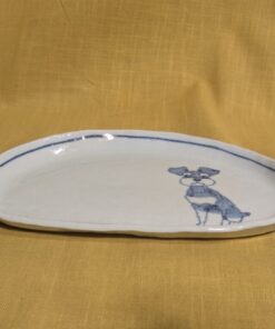 Alternative view of 半月皿 シュナウザー