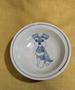 スープ碗　シュナウザー