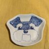 顔皿　シュナウザー