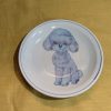 18cm皿　トイプードル