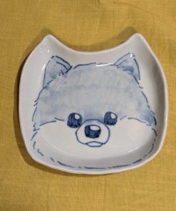 顔皿 ポメラニアン