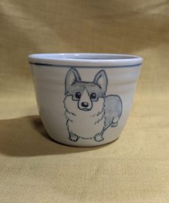 蕎麦猪口 コーギー