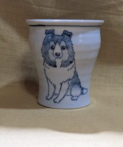 湯呑　シェルティー