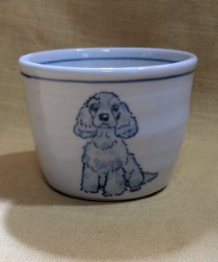 蕎麦猪口　アメリカンコッカ　