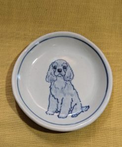 豆皿　アメリカンコッカ