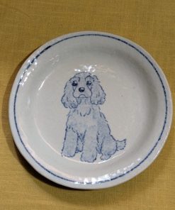 16cm皿　アメリカンコッカ