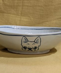 Alternative view of だ円鉢　フレンチブル白