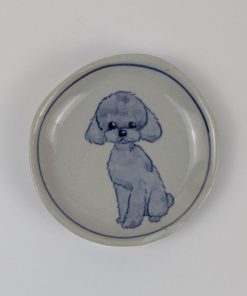 豆皿　トイプードル