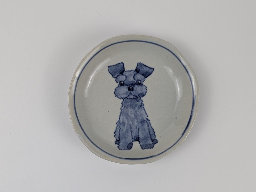 豆皿 シュナ黒
