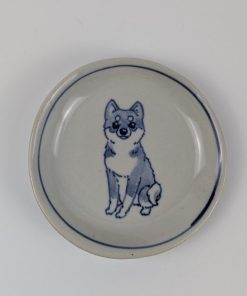 豆皿　柴犬