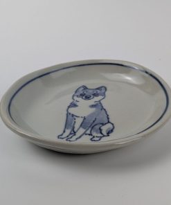 Alternative view of 豆皿　柴犬