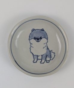 豆皿　ポメラニアン