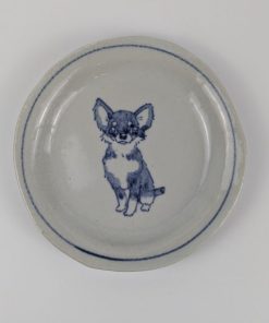 16cm皿　チワワ