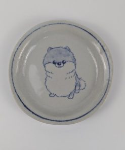 16cm皿　ポメラニアン