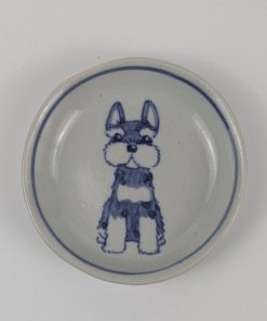 豆皿　シュナ立ち耳