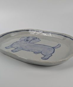 Alternative view of だ円皿　ダックス茶