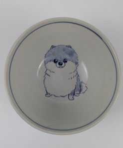 Alternative view of 飯碗(大)　ポメラニアン