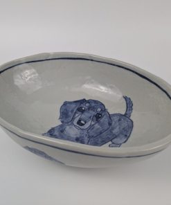 だ円鉢　ダックスフンド