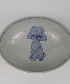 Alternative view of だ円鉢　トイプードル