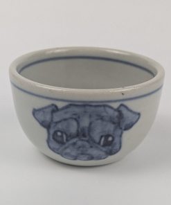 盃 黒パグ