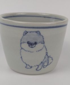 蕎麦猪口　ポメラニアン