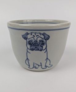 蕎麦猪口　パグ