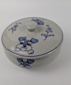 蓋物(大)シュナウザー