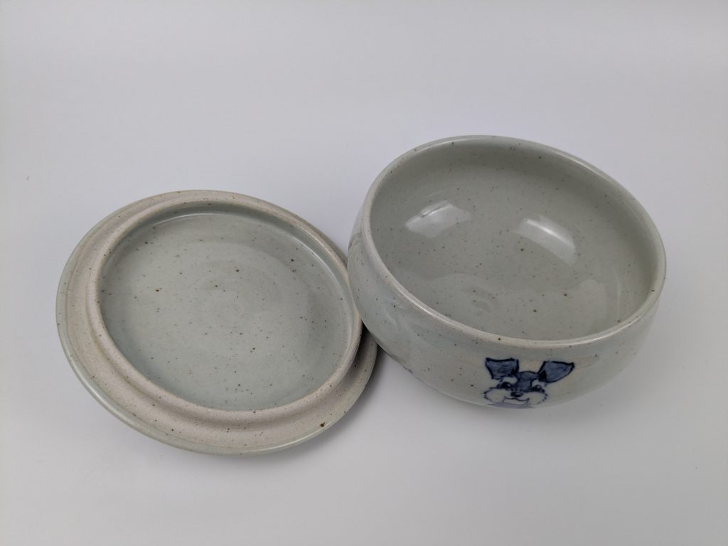 蓋物(大)シュナウザー - 画像 (4)