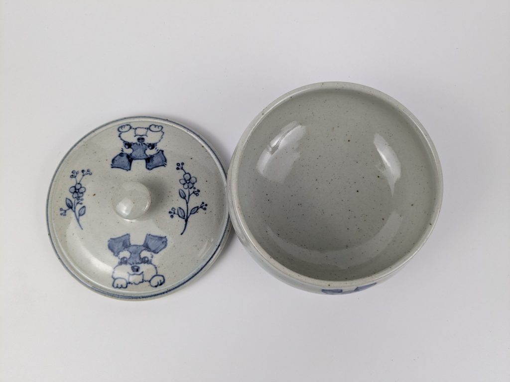 蓋物(大)シュナウザー - 画像 (5)