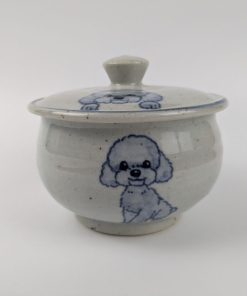 蓋物(中) トイプードル