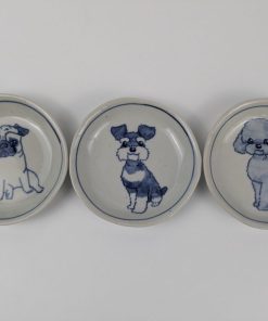 犬の豆皿 3枚セット|パグ・シュナウザー・トイプードル
