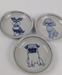 犬の豆皿 3枚セット|パグ・シュナウザー・トイプードル - 画像 (3)