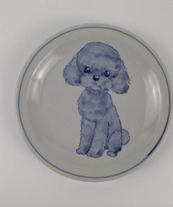 18cm皿　トイプードル