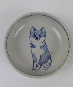 Alternative view of 小平鉢　柴犬