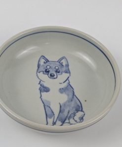 小平鉢　柴犬