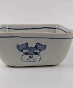 四角鉢(大)　シュナウザー - 画像 (3)