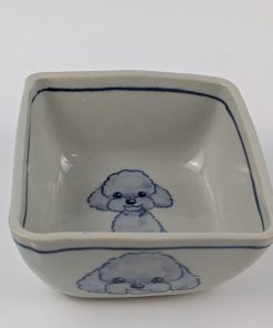 四角鉢(小) トイプードル