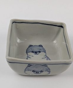 四角鉢(小) ポメラニアン