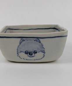 Alternative view of 四角鉢(小)　ポメラニアン