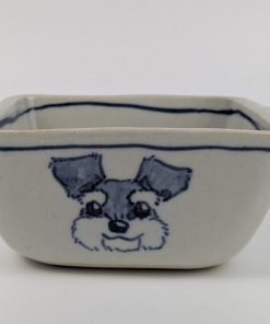 Alternative view of 四角鉢(小)　シュナウザー