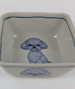 四角鉢(大) トイプードル