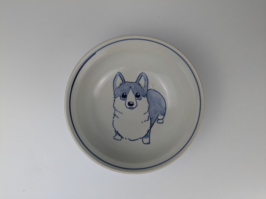 スープ碗 コーギー - 画像 (3)