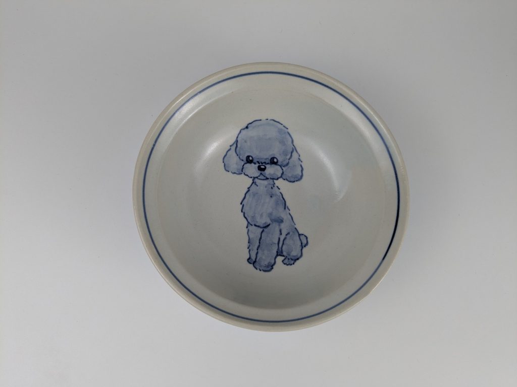 スープ碗 トイプードル - 画像 (3)